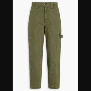 Alex Mill Phoebe Pant in Army Olive